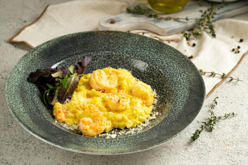 RISOTO AR GARNELĒM